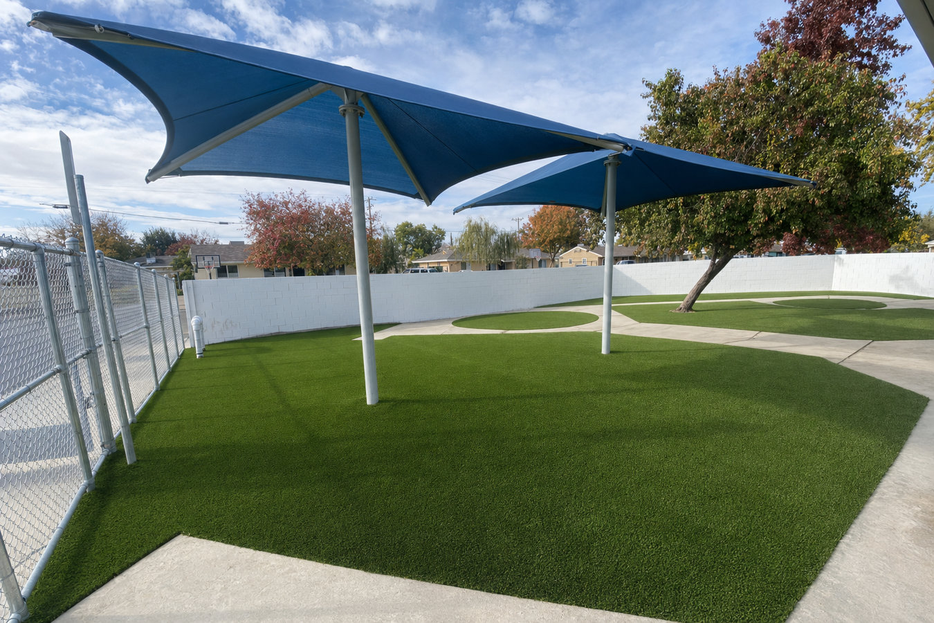 Commercial turf installation in Nacogdoches, TX
