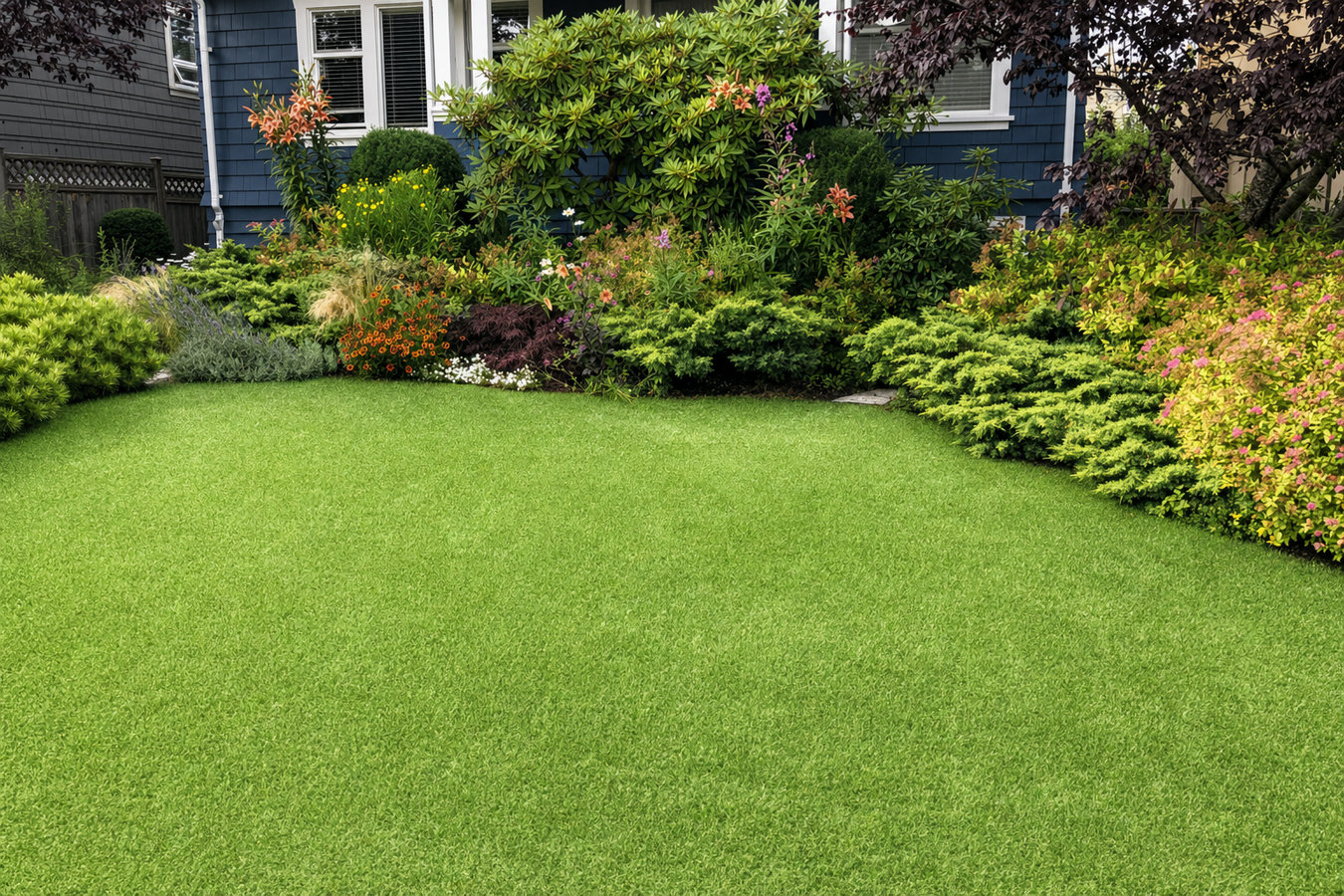 Drought-tolerant turf in Nacogdoches, TX